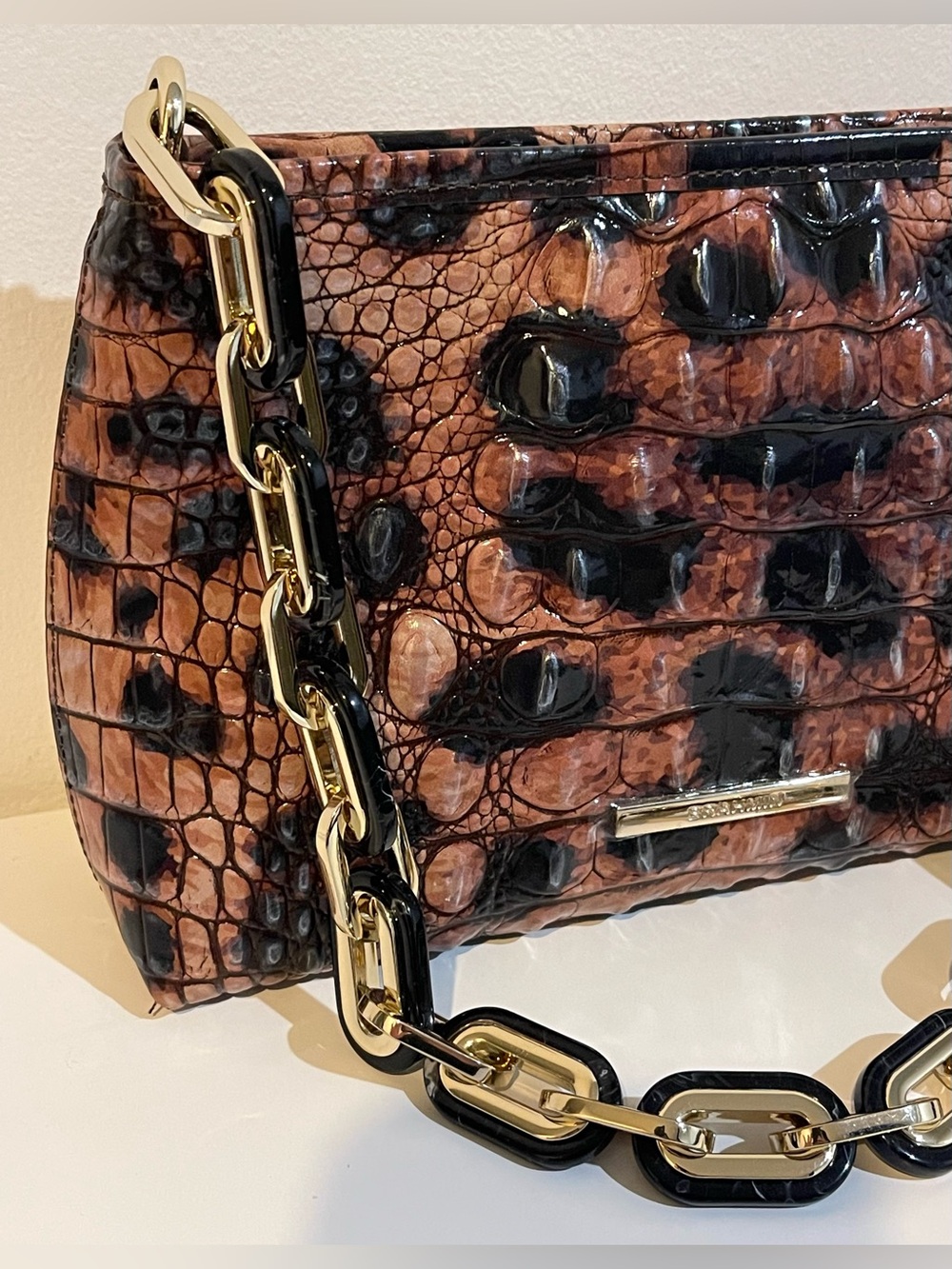 Brahmin Mod Lorelei Small Leather Chain Shoulder Bag - Picture 14 of 14
